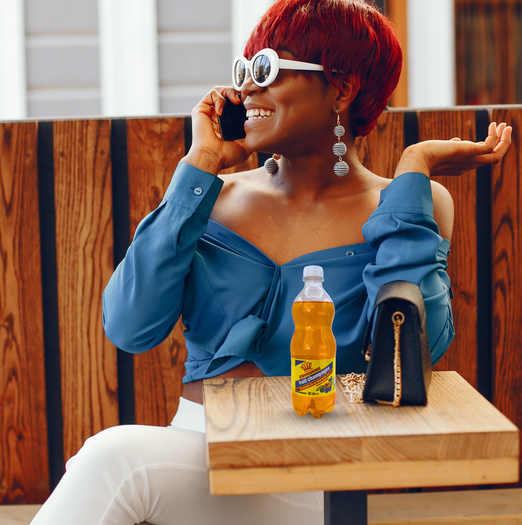 Couronne Fruit Champagne Tropical Soda