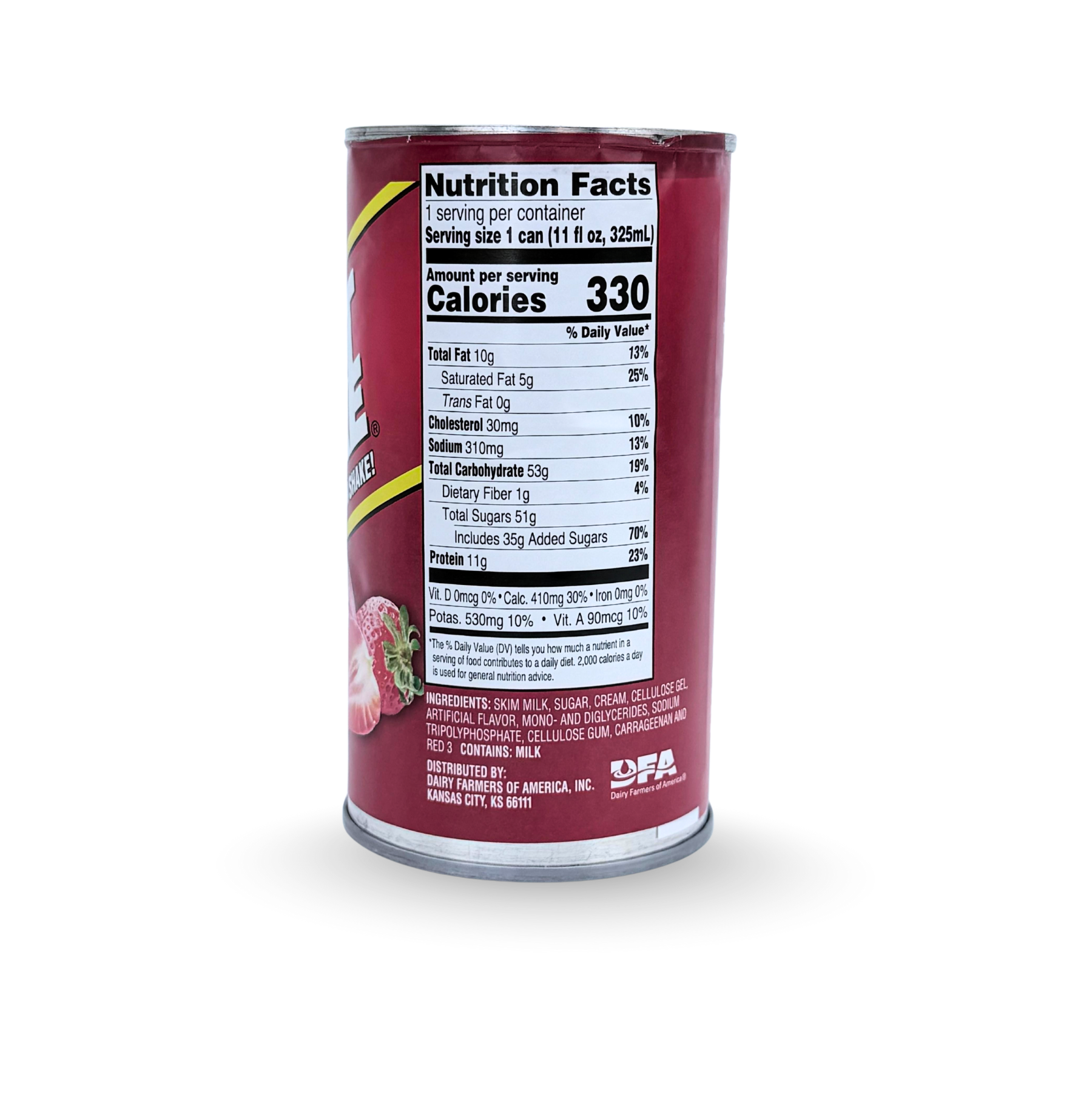 Sport Shake Strawberry Protein Shake