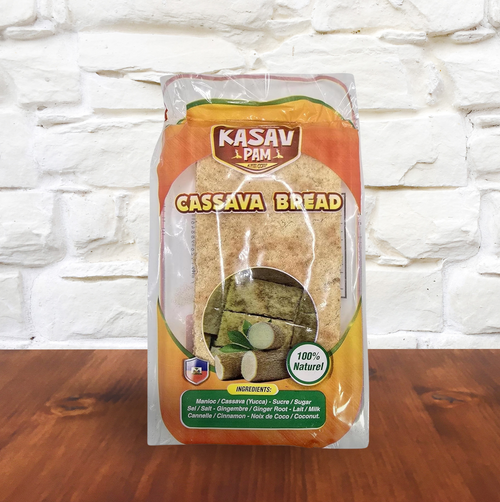 Cassava Bread Sugar/Coconut (Kasav Pam)