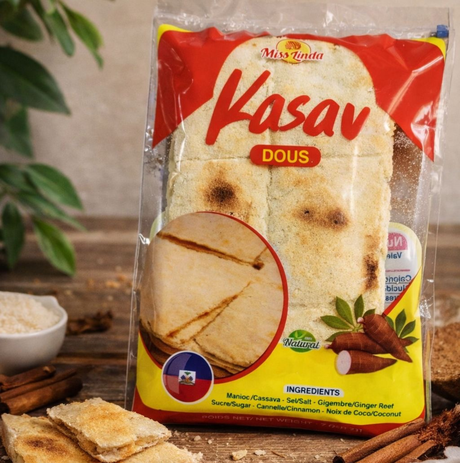 Miss Linda Kasav (Natural & Gluten-free)