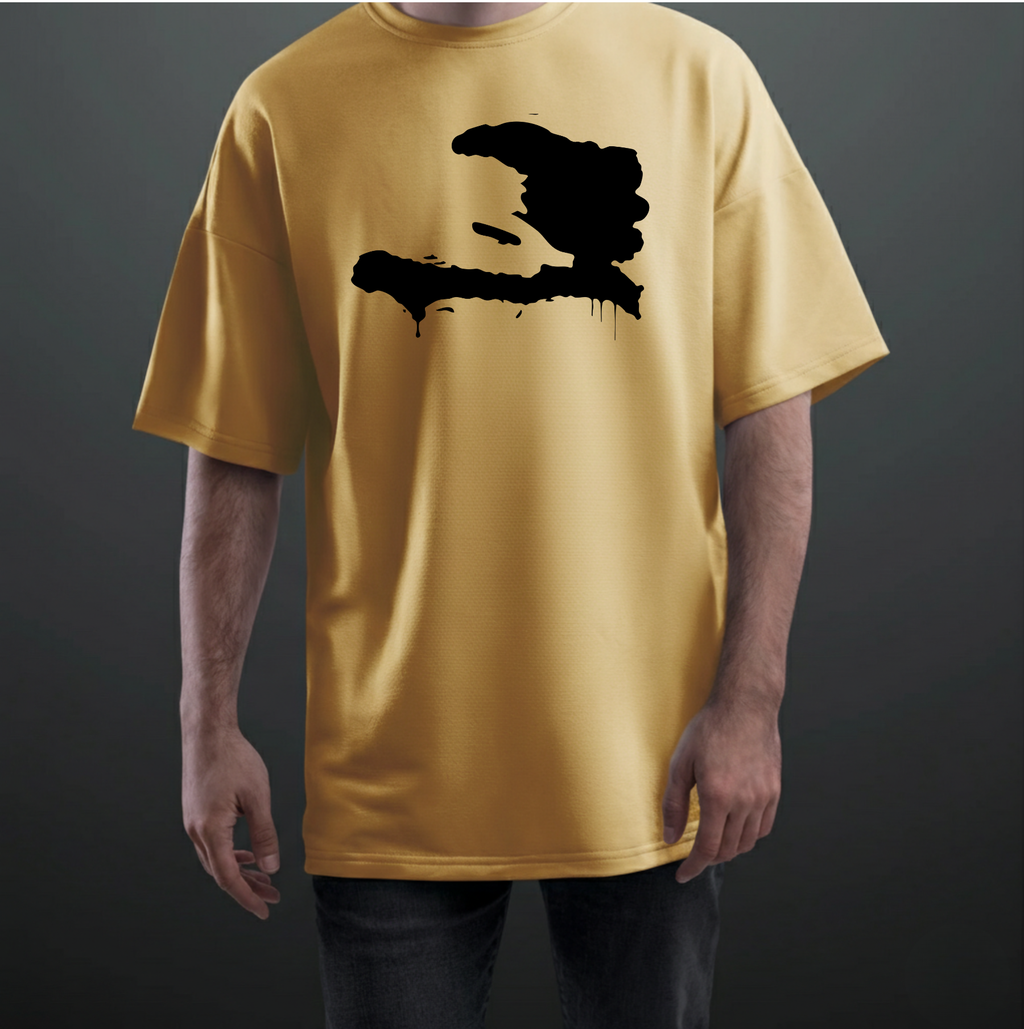 Haiti Map T-Shirt