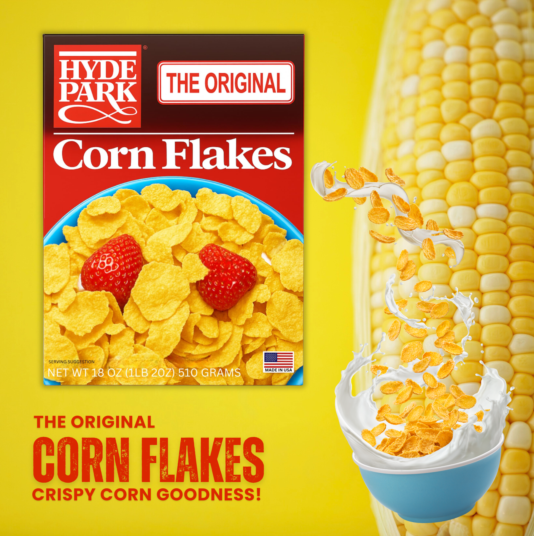 Hyde Park Original Corn Flakes – Haiti2You