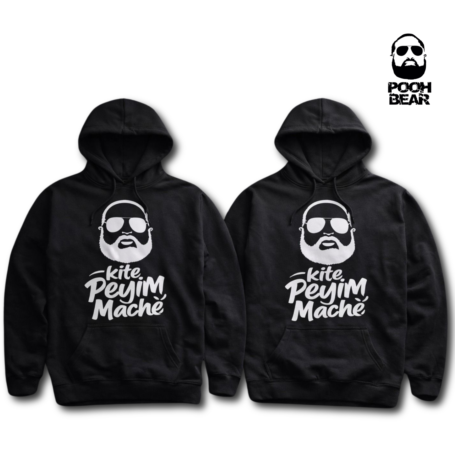 Kite Peyim Maché - Pooh Bear Hoodie