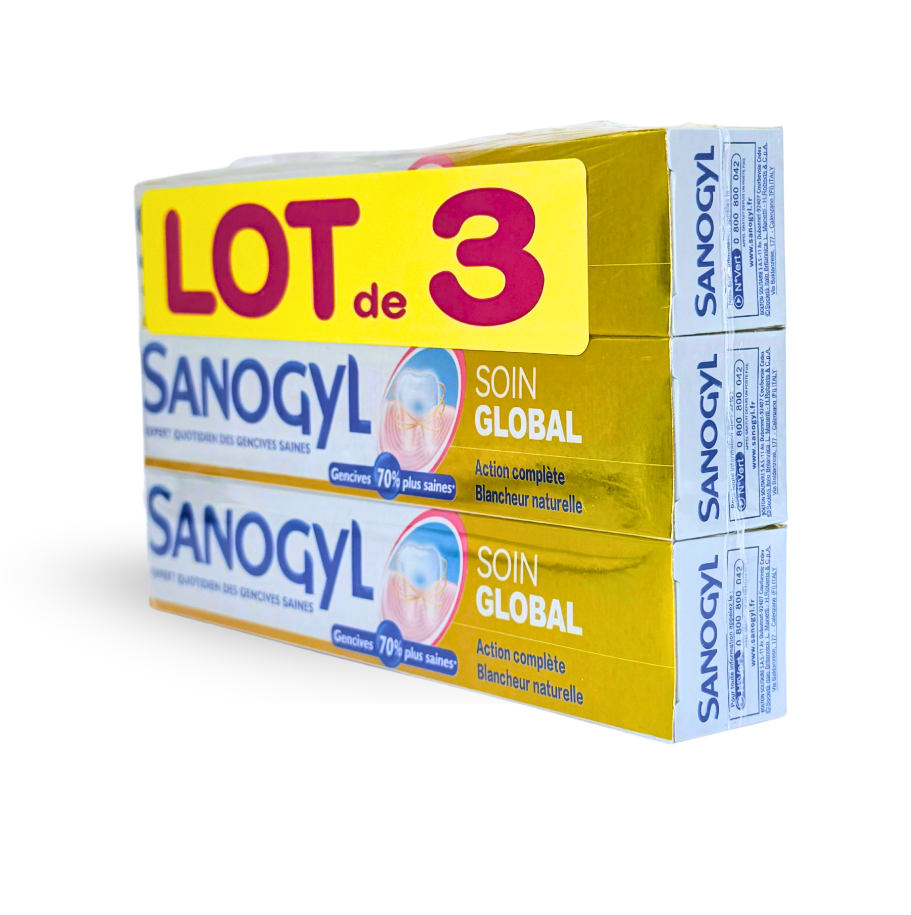 Sanogyl Complete Care Toothpaste (3 Pack)