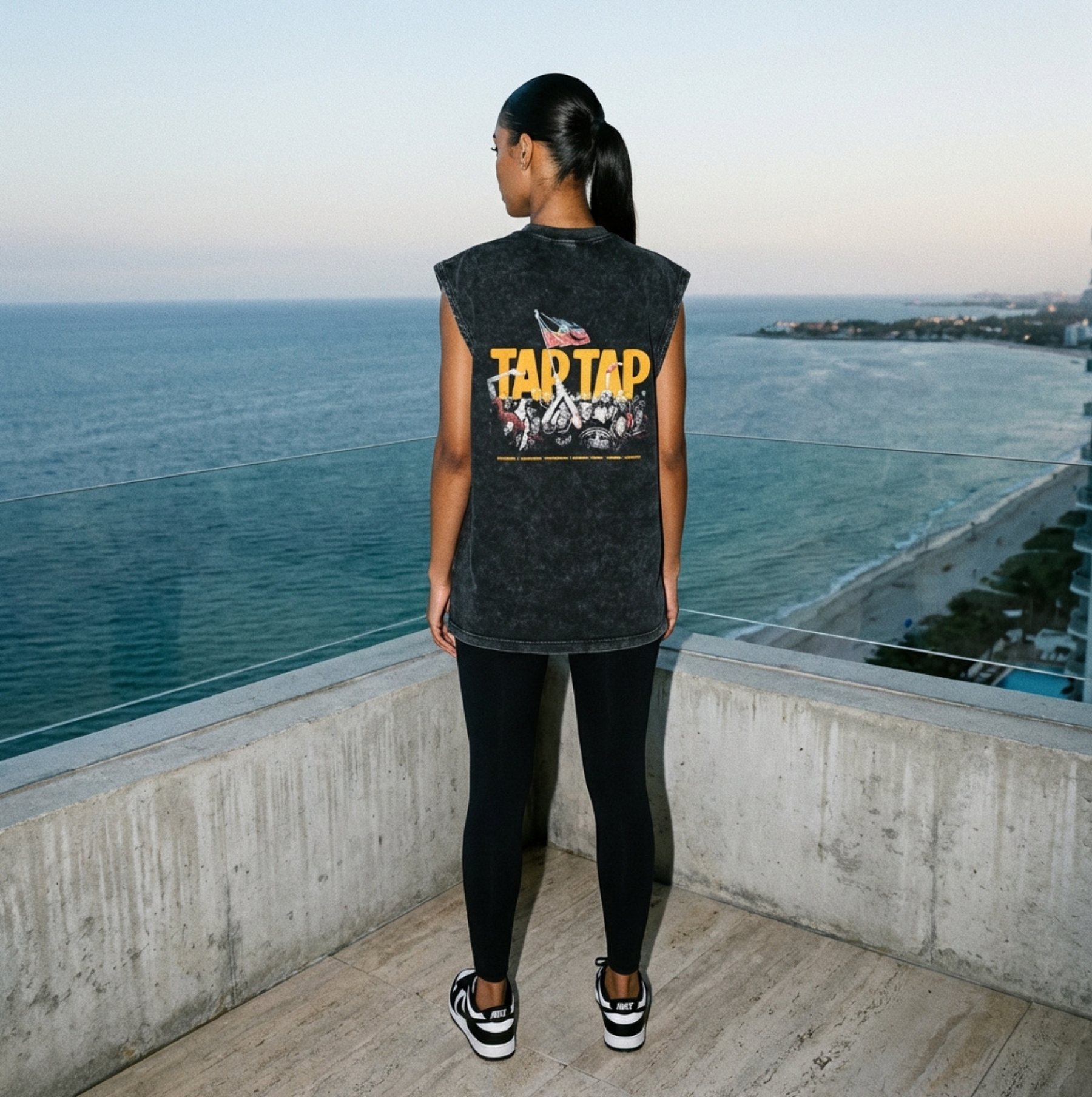 TAP TAP! T-Shirt (Stonewash)