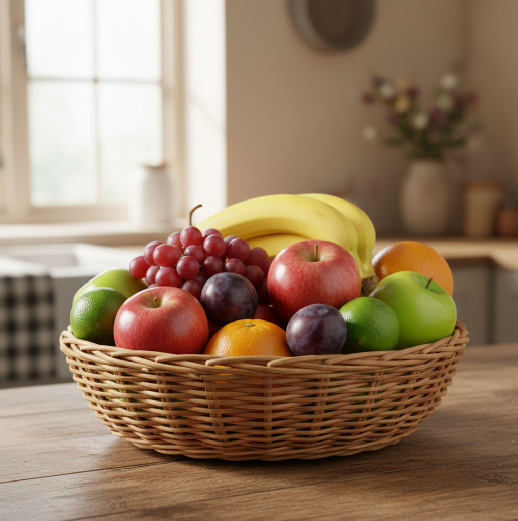 Wicker Basket (Handwoven)