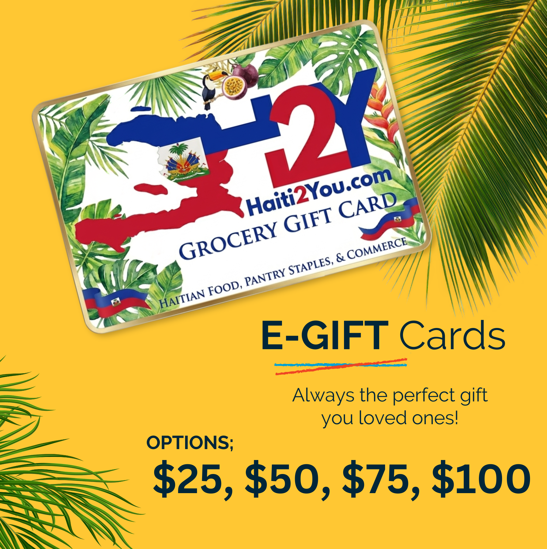 Haiti2You Gift Card