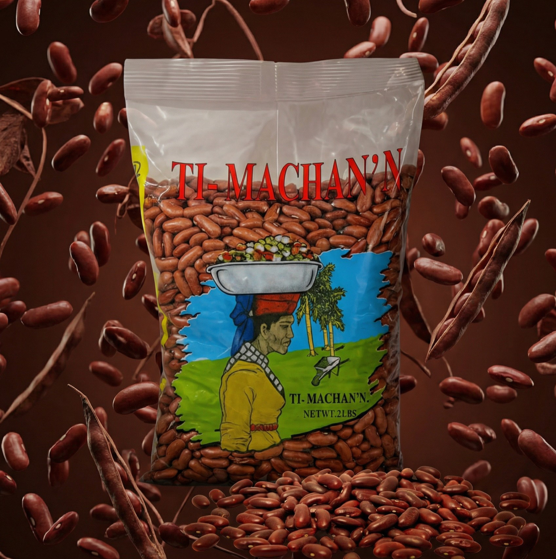 Red Kidney Beans (Pwa Wouj) - 2lbs