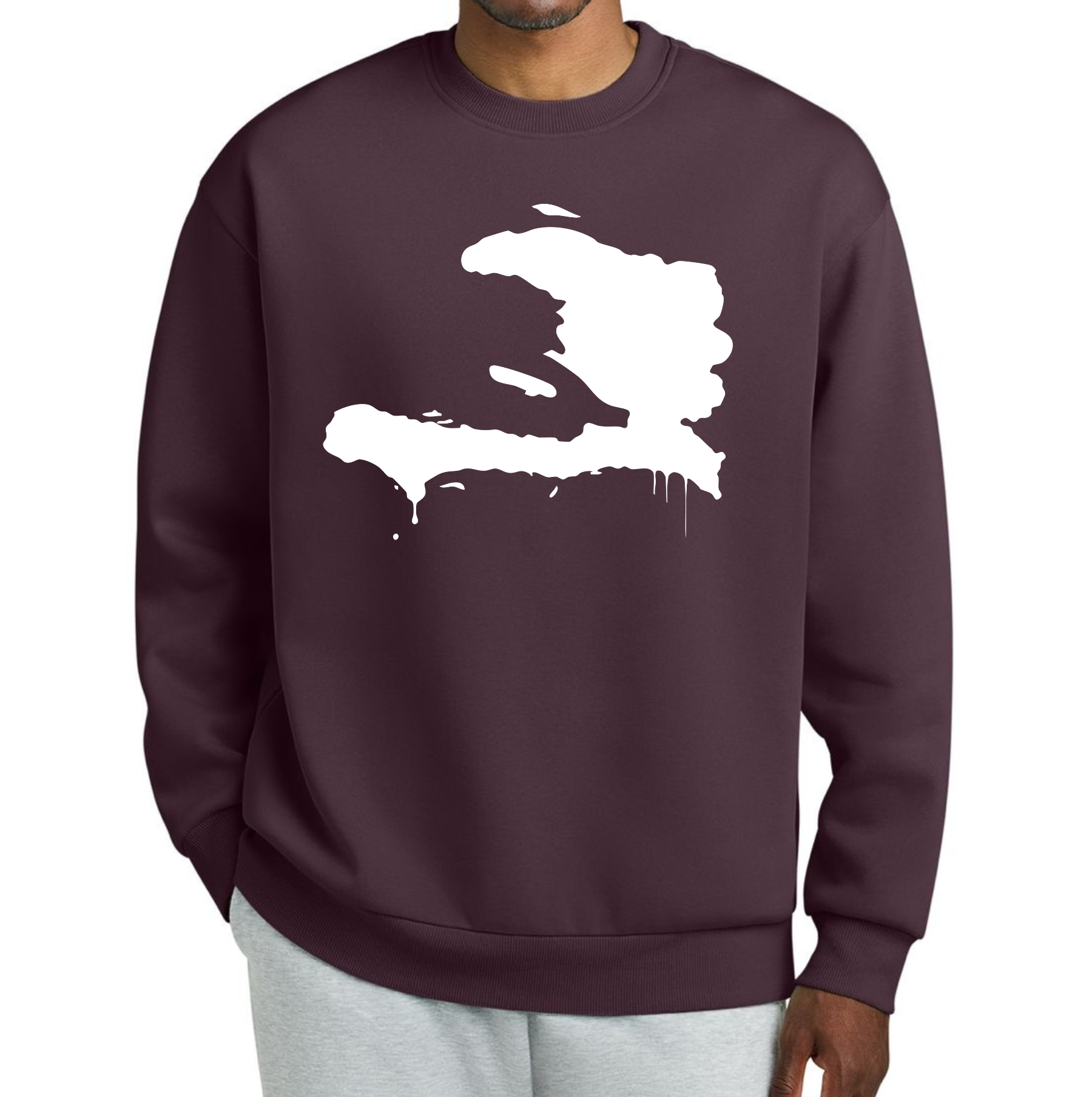Haiti Map Sweatshirt