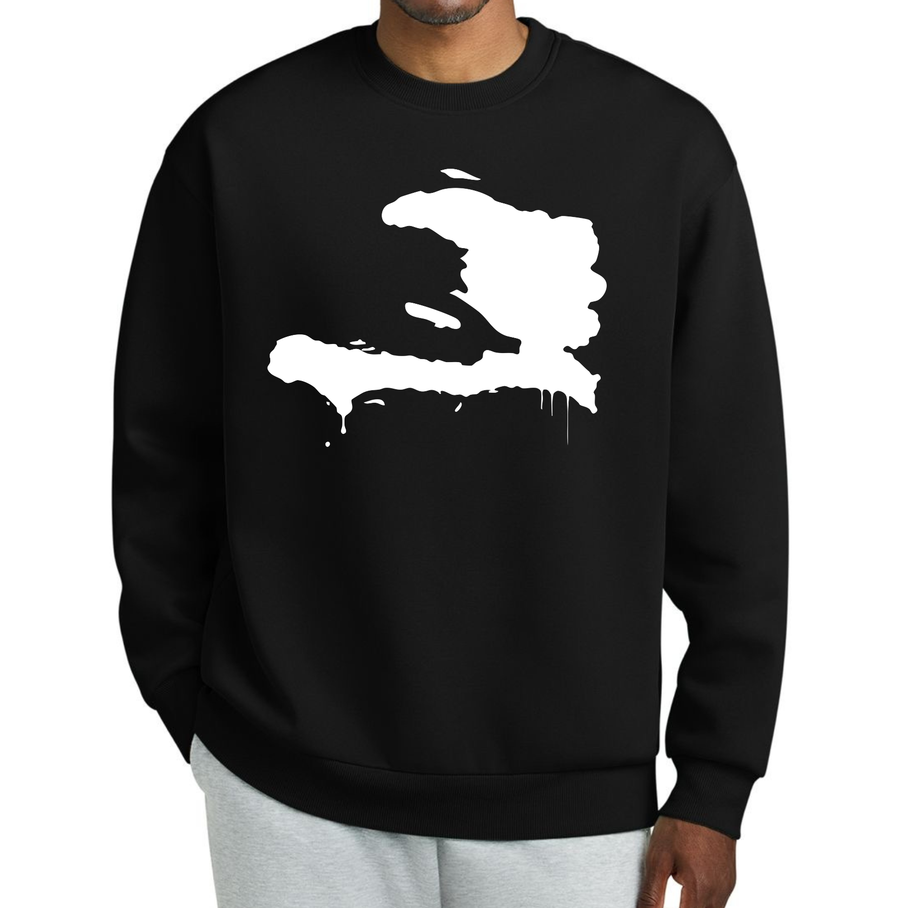 Haiti Map Sweatshirt
