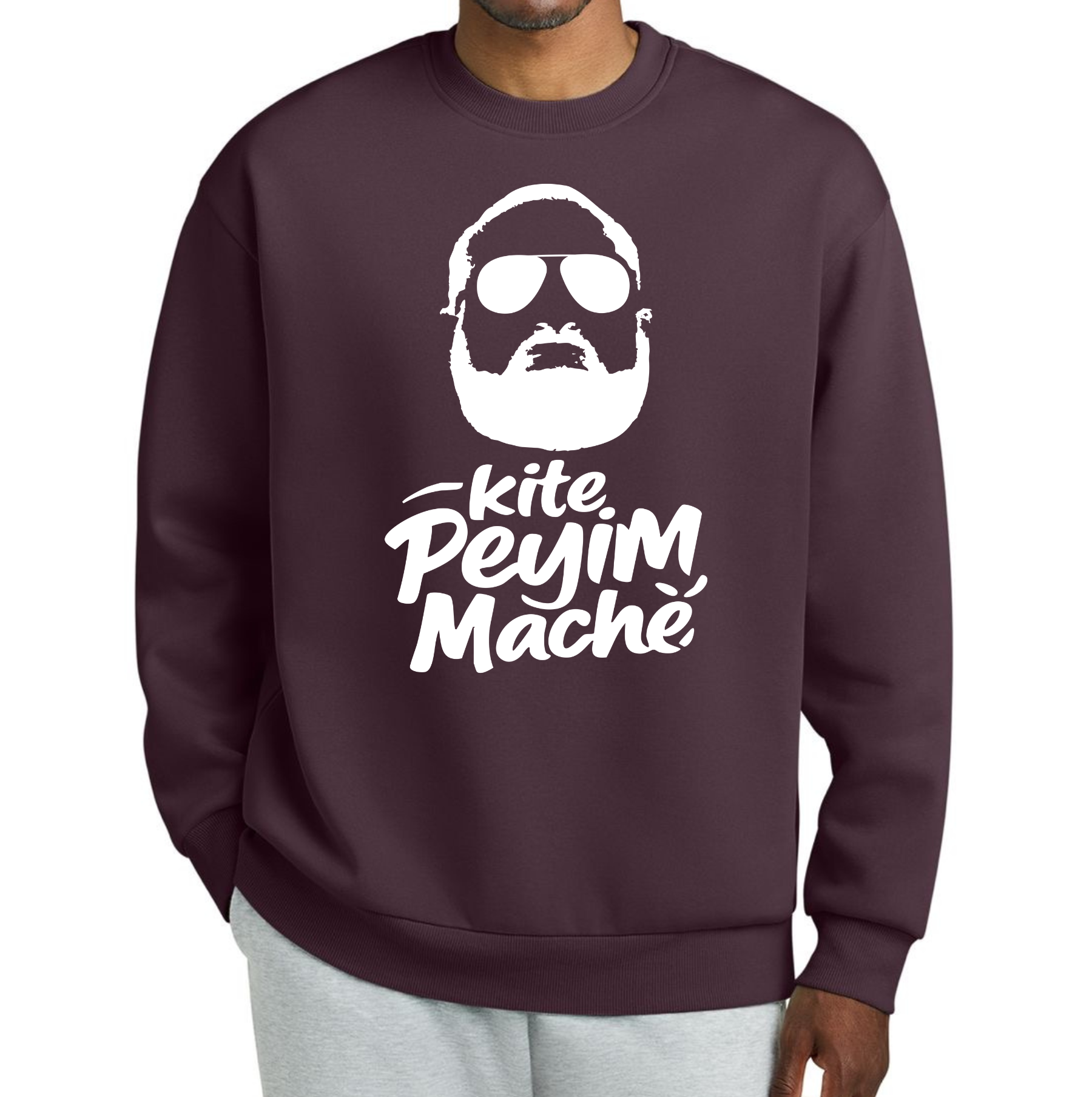 Kite Peyim Maché - Pooh Bear Sweatshirt