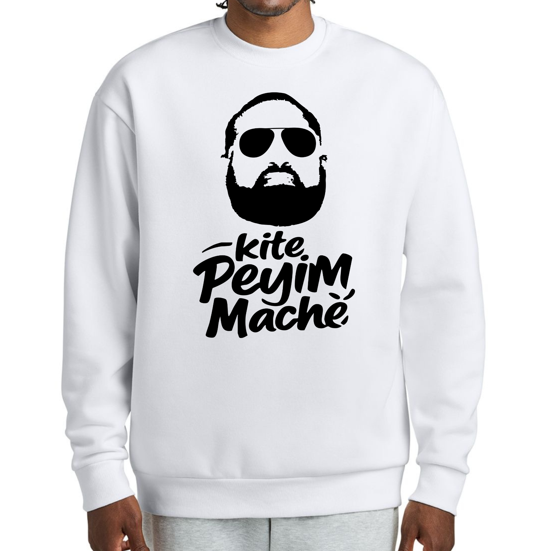 Kite Peyim Maché - Pooh Bear Sweatshirt