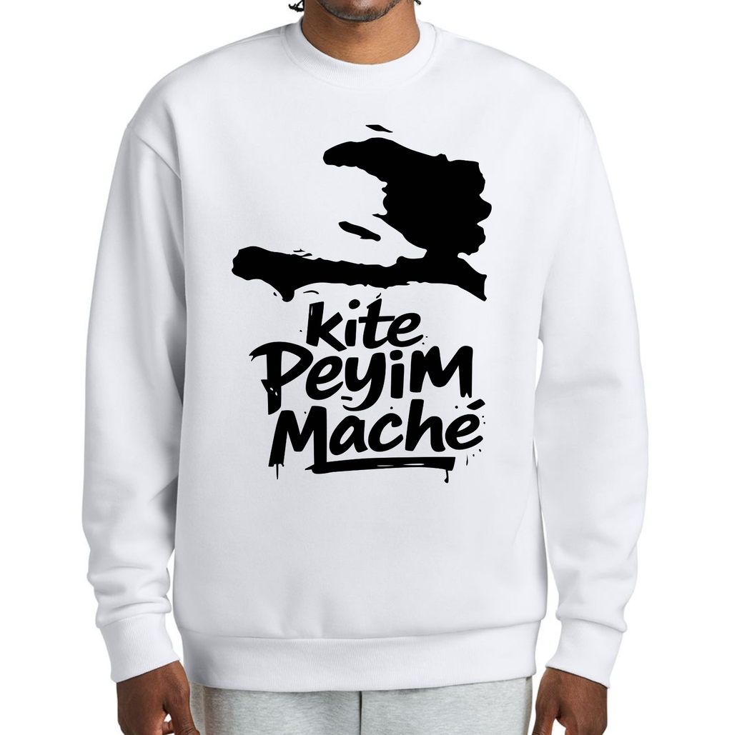 Kite Peyim Maché Haitian Map Sweatshirt